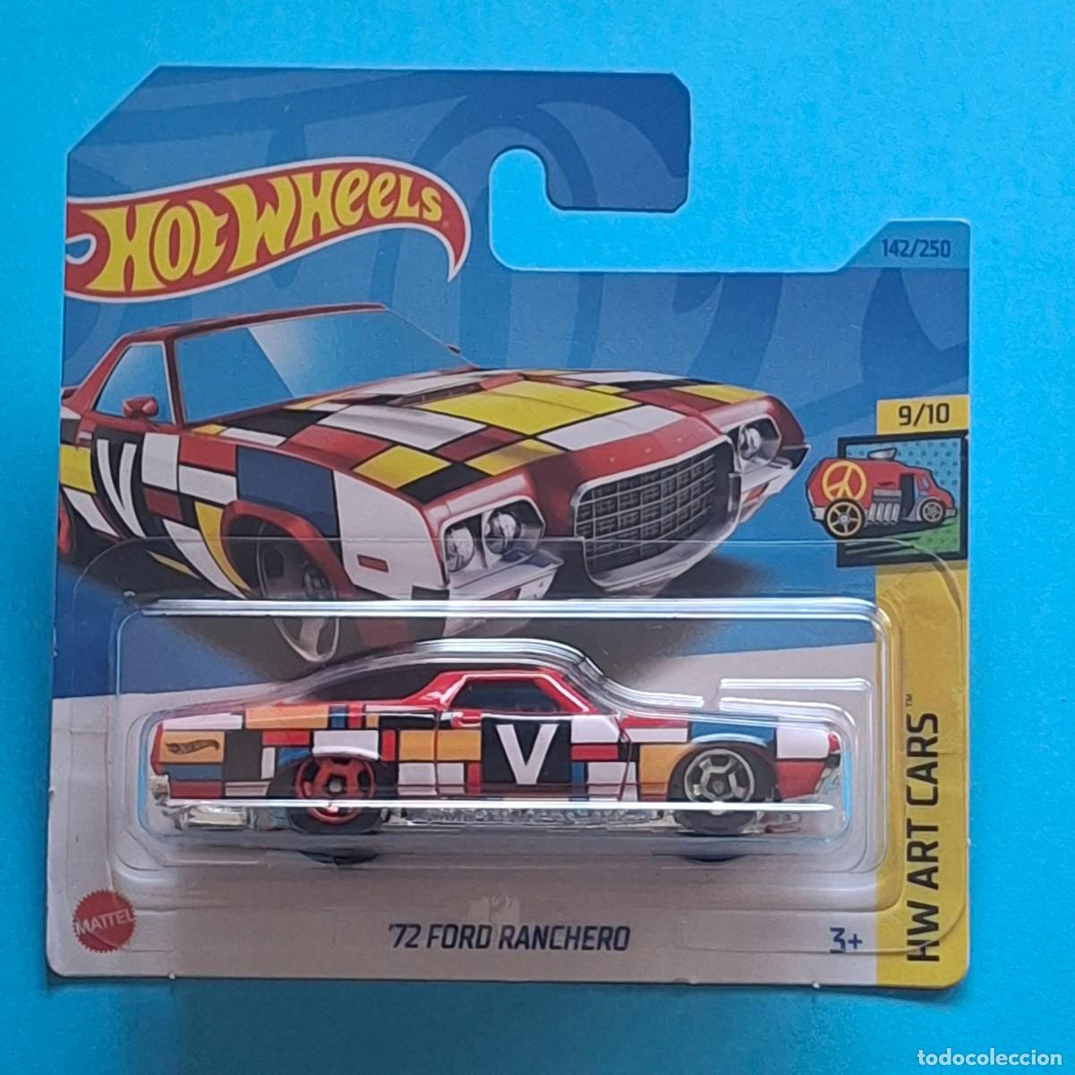 Coches a escala: HOT WHEELS 2023 142/250 - &acute;72 FORD RANCHERO - NUEVO EN BLISTER - ESCALA 1:64