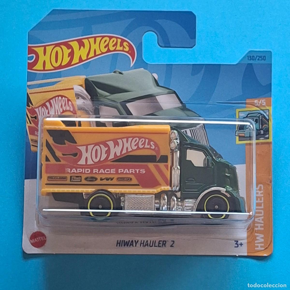Coches a escala: HOT WHEELS 2023 130/250 - HIWAY HAULER 2 CAMION - NUEVO EN BLISTER - ESCALA 1:64