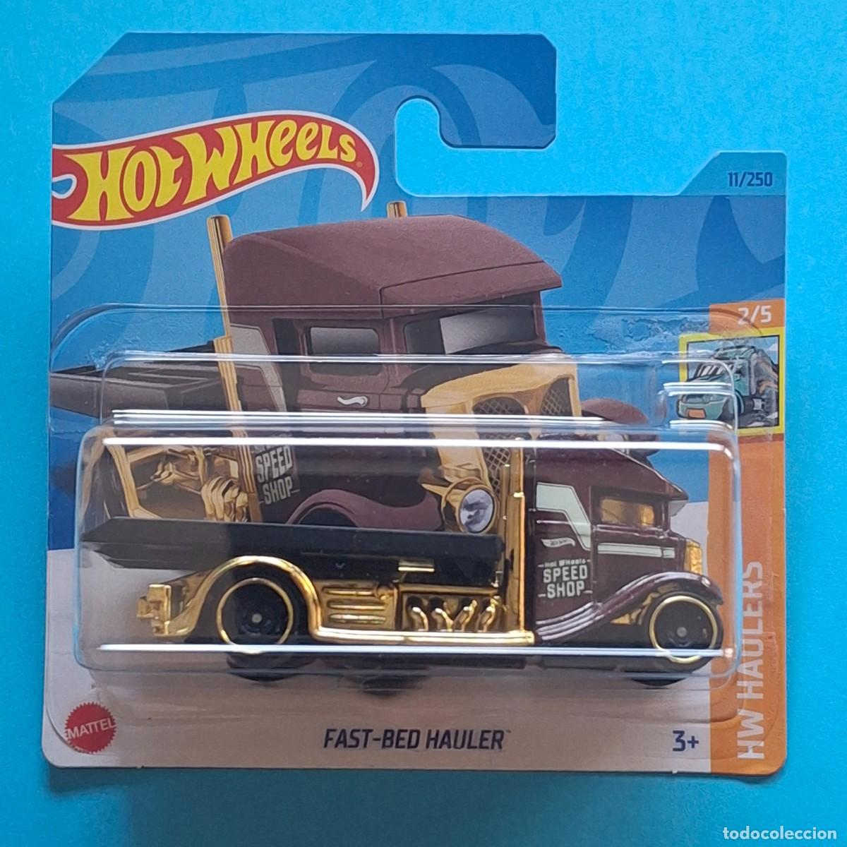 Coches a escala: HOT WHEELS 2023 11/250 - FAST BED HAULER CAMION - NUEVO EN BLISTER - ESCALA 1:64