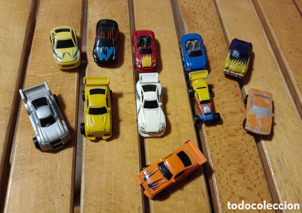 Coches a escala: Lote 11 micromachine antiguos hasbro
