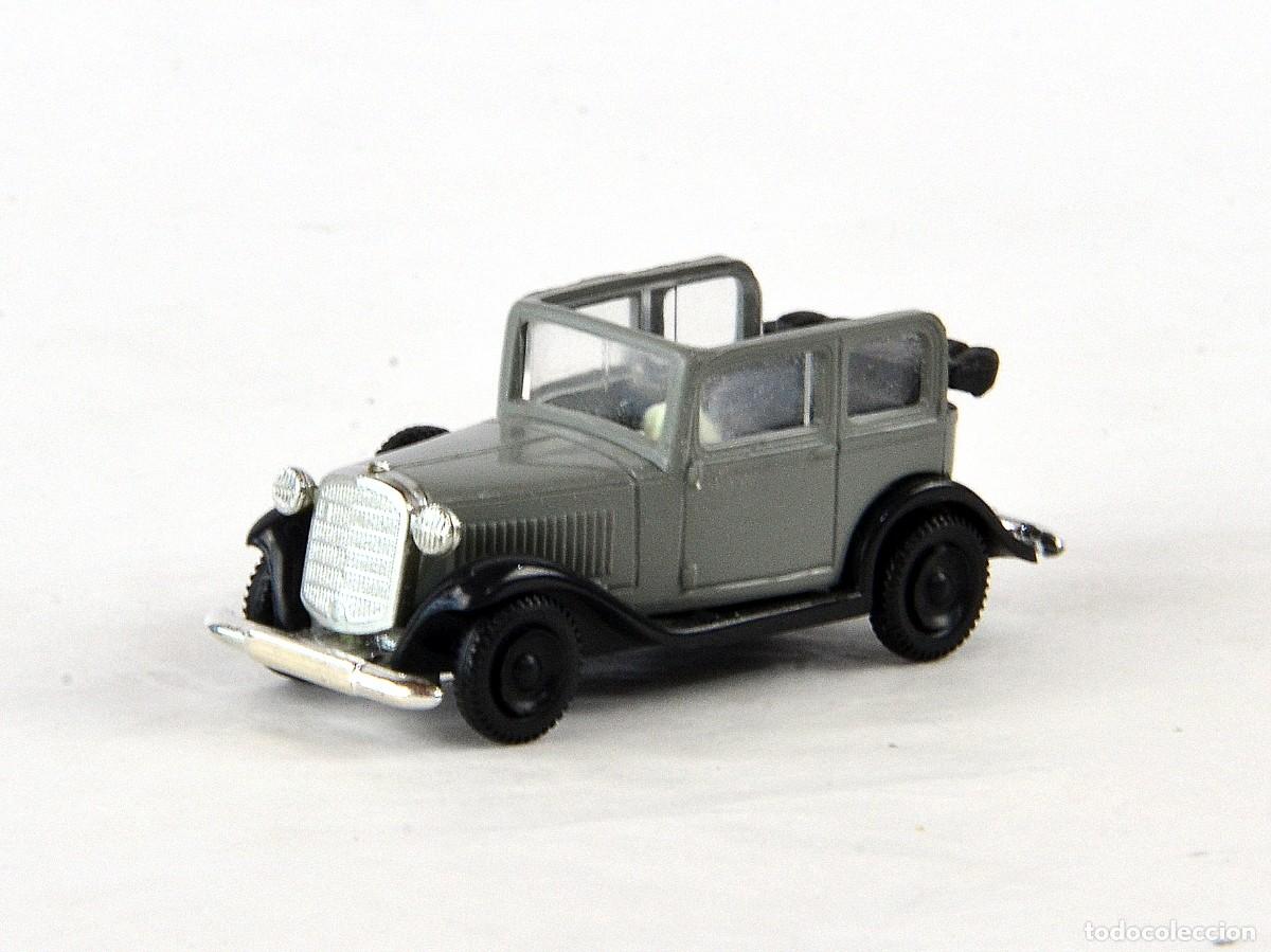 Coches a escala: Brekina Escala 1:87 H0 Opel P4 Abierto Gris