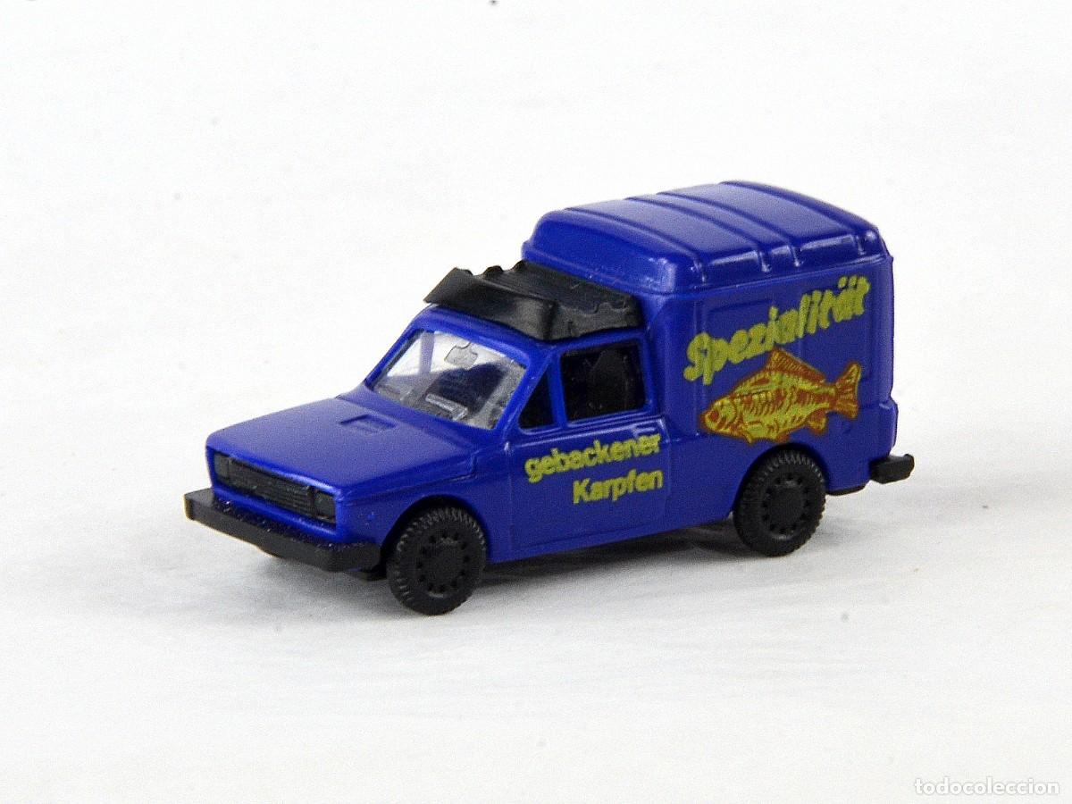 Coches a escala: Pralin&eacute; Escala 1:87 H0 Fiat Fiorino Fiorino Azul