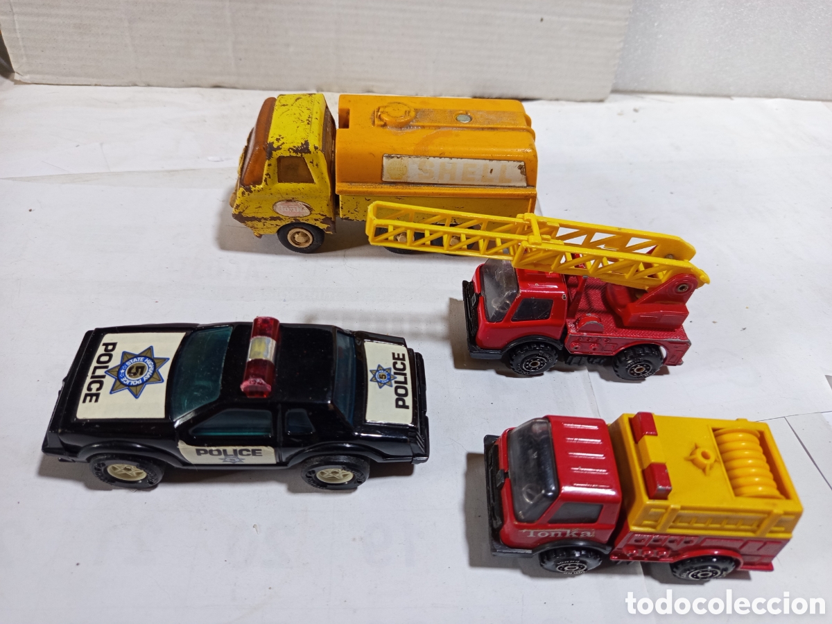 Coches a escala: Veh&iacute;culos Tonka bomberos y cisterna - Foto 2