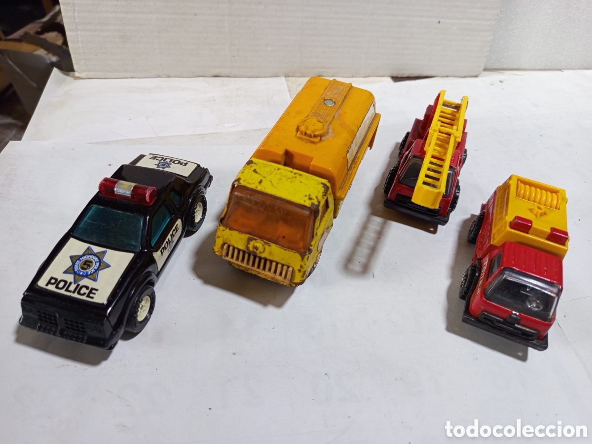 Voitures &agrave; l'&eacute;chelle: Veh&iacute;culos Tonka bomberos y cisterna