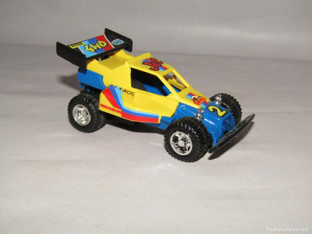 Coches a escala: Antiguo BUGGY RALLYE 4WD JET a Retro Fricci&oacute;n de Miniaturas GUISVAL Made in Spain