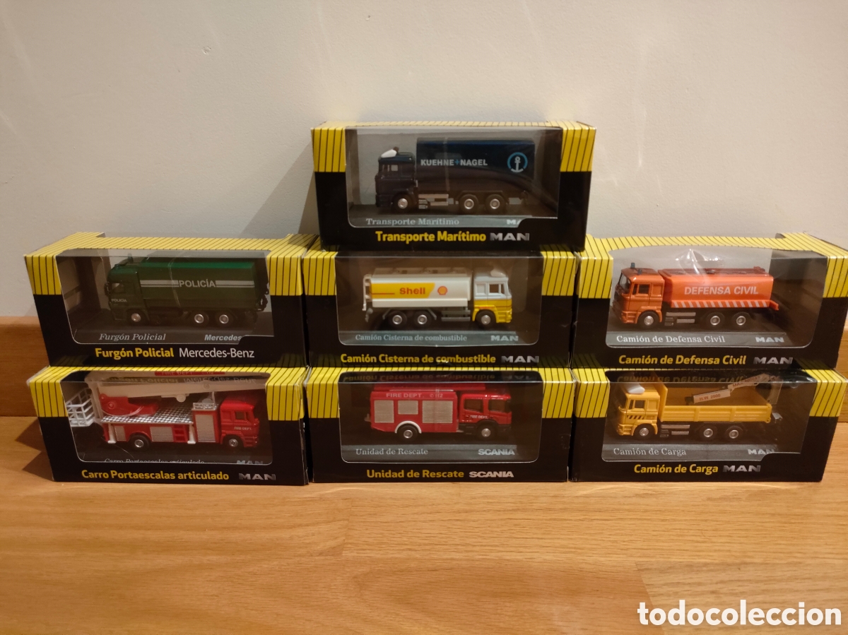 Coches a escala: LOTE 7 CAMIONES COLECCION