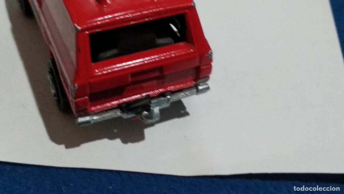 Coches a escala: MAJORETTE RANGE ROVER BOMBEROS REF. 246 ECH: 1/60 METALICO - Foto 4