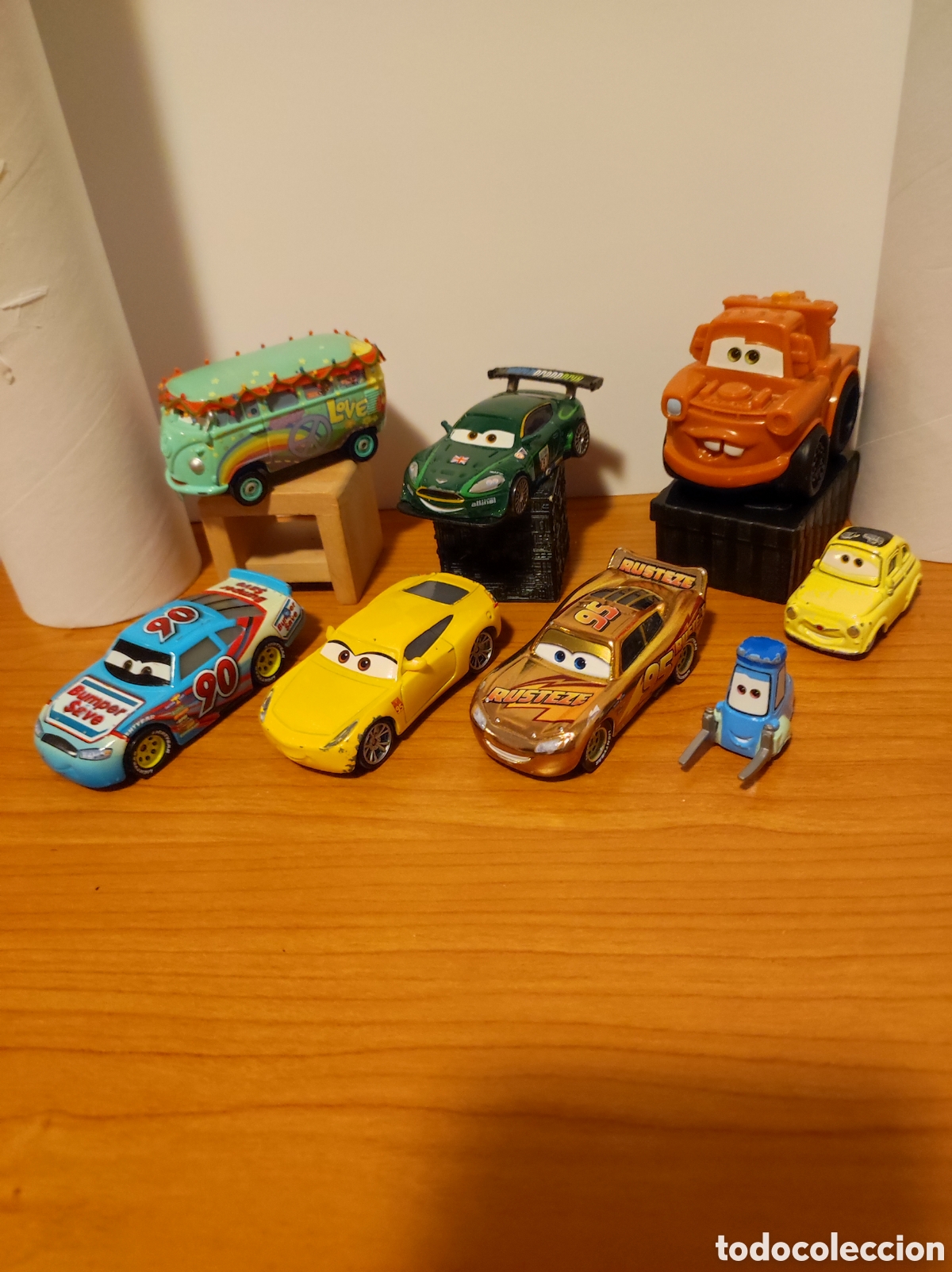 Coches a escala: Lote 8 Coches Disney Pixar Cars (Mattel Diecast)