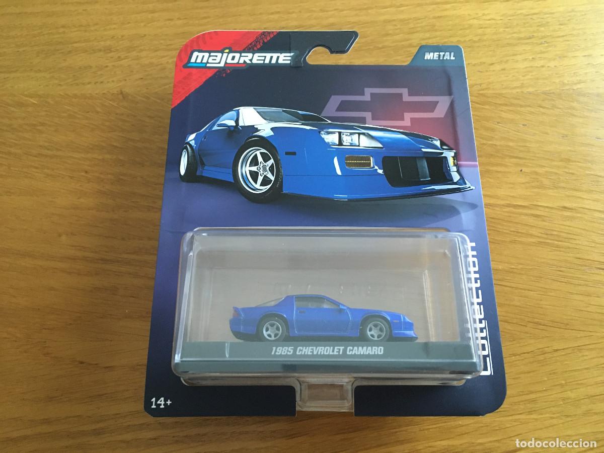 Coches a escala: Coche Majorette 1985 Chevrolet camaro 1/64. NUEVO A ESTRENAR.