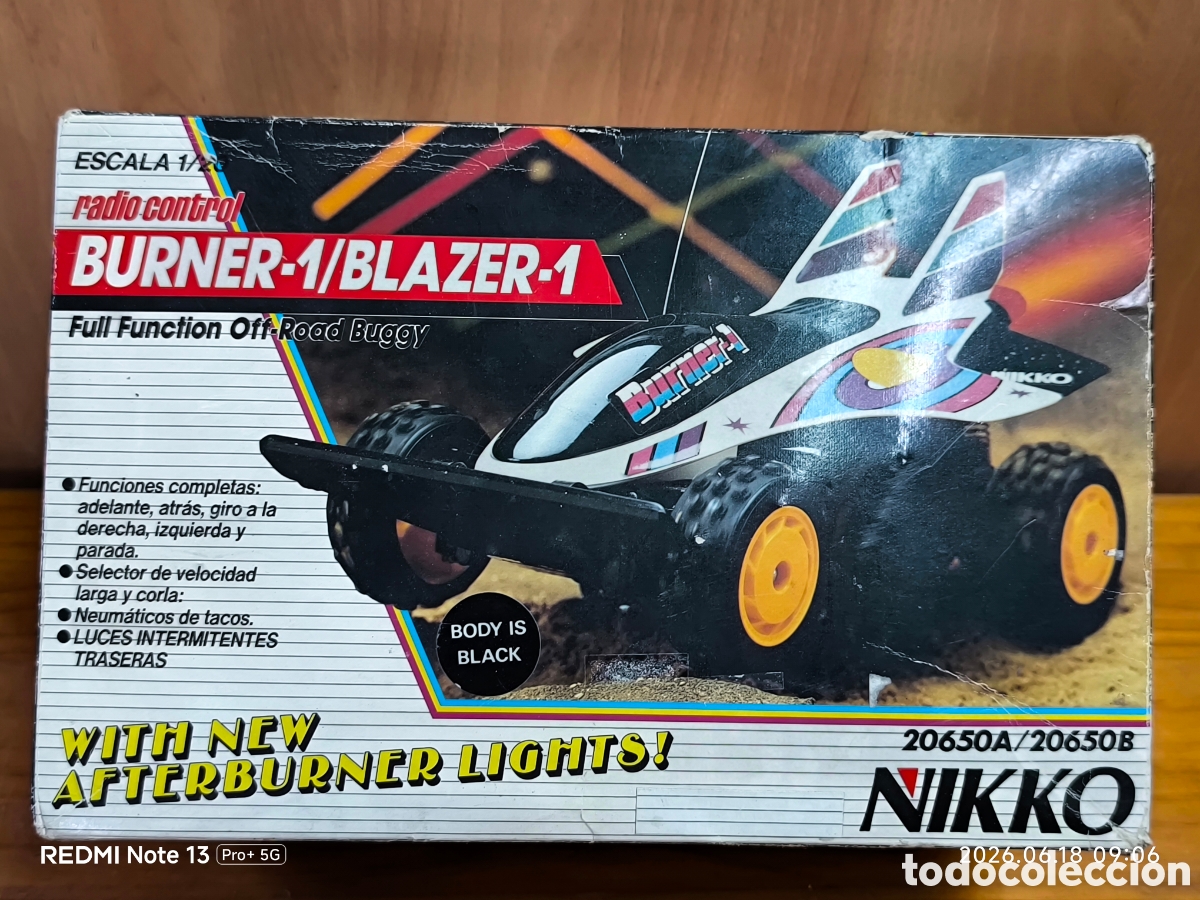 Coches a escala: Nikko burner-1/blazer-1