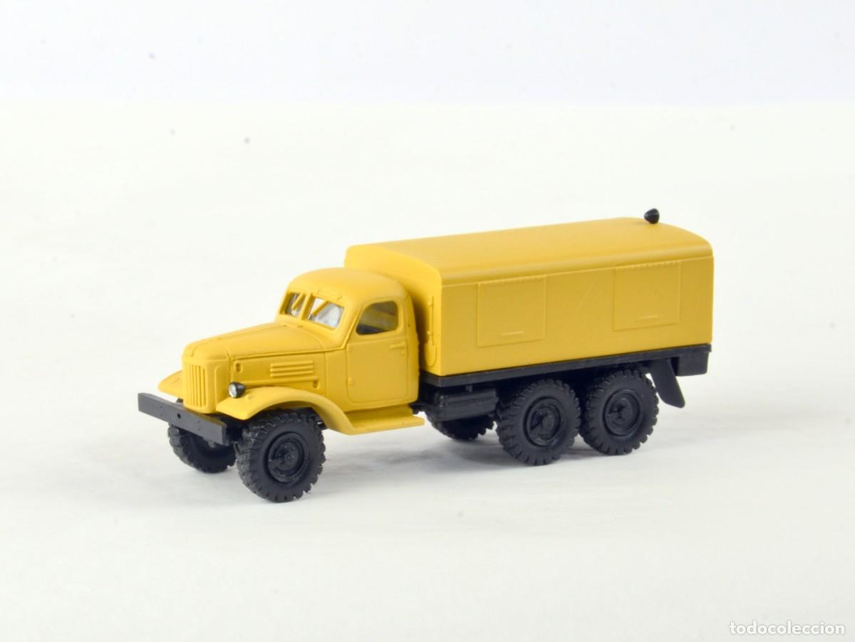 Coches a escala: Herpa Minitanks Escala 1:87 H0 Cami&oacute;n ZIL 157 Caja Impecable con Caja