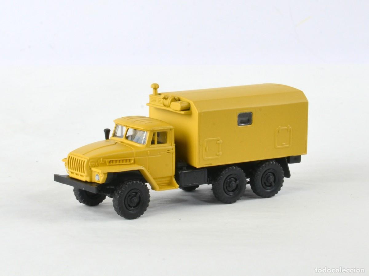 Coches a escala: Herpa Minitanks Escala 1:87 H0 Cami&oacute;n Ural Afghanistan Impecable con Caja
