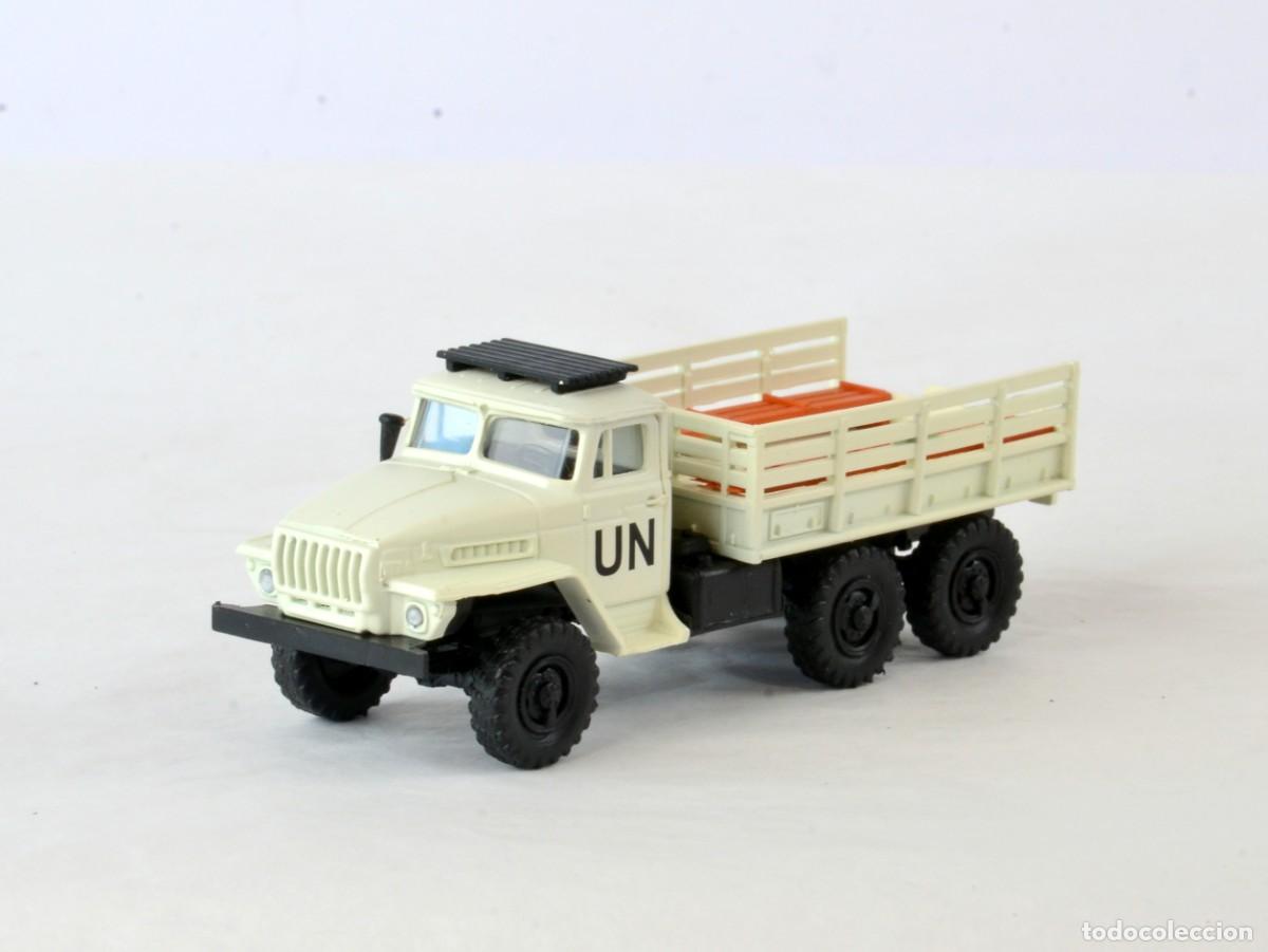 Coches a escala: Herpa Minitanks Escala 1:87 H0 Ural UN Impecable con Caja