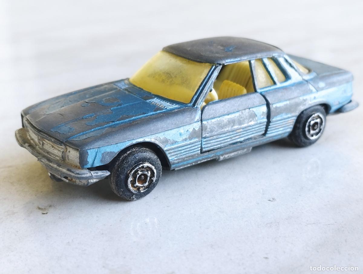 Coches a escala: MERCEDES BENZ 350 AZUL GUISVAL CAMPEON 1,64