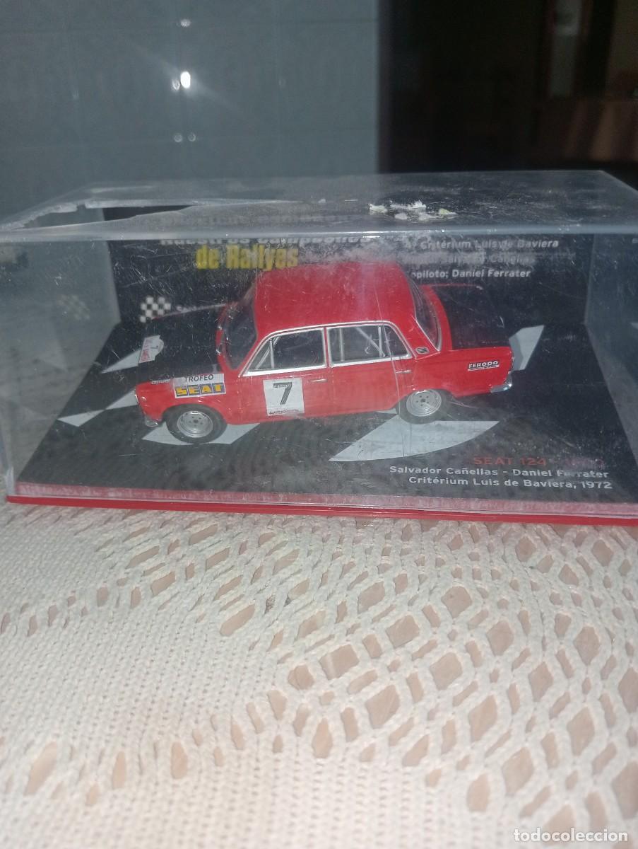 Carros em escala: SEAT 124-1600 coche de Rally