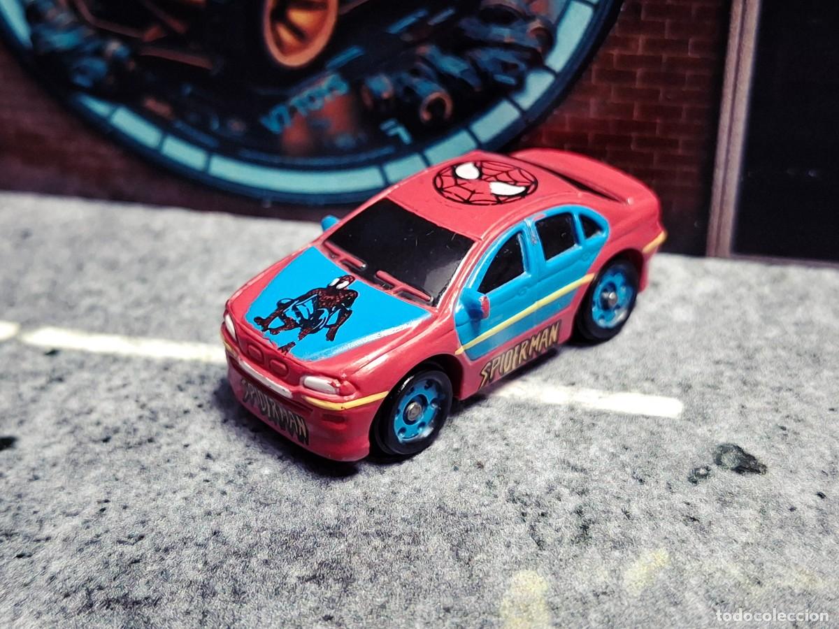 Coches a escala: BMW M5 Spiderman Micro Machines Famosa 2003