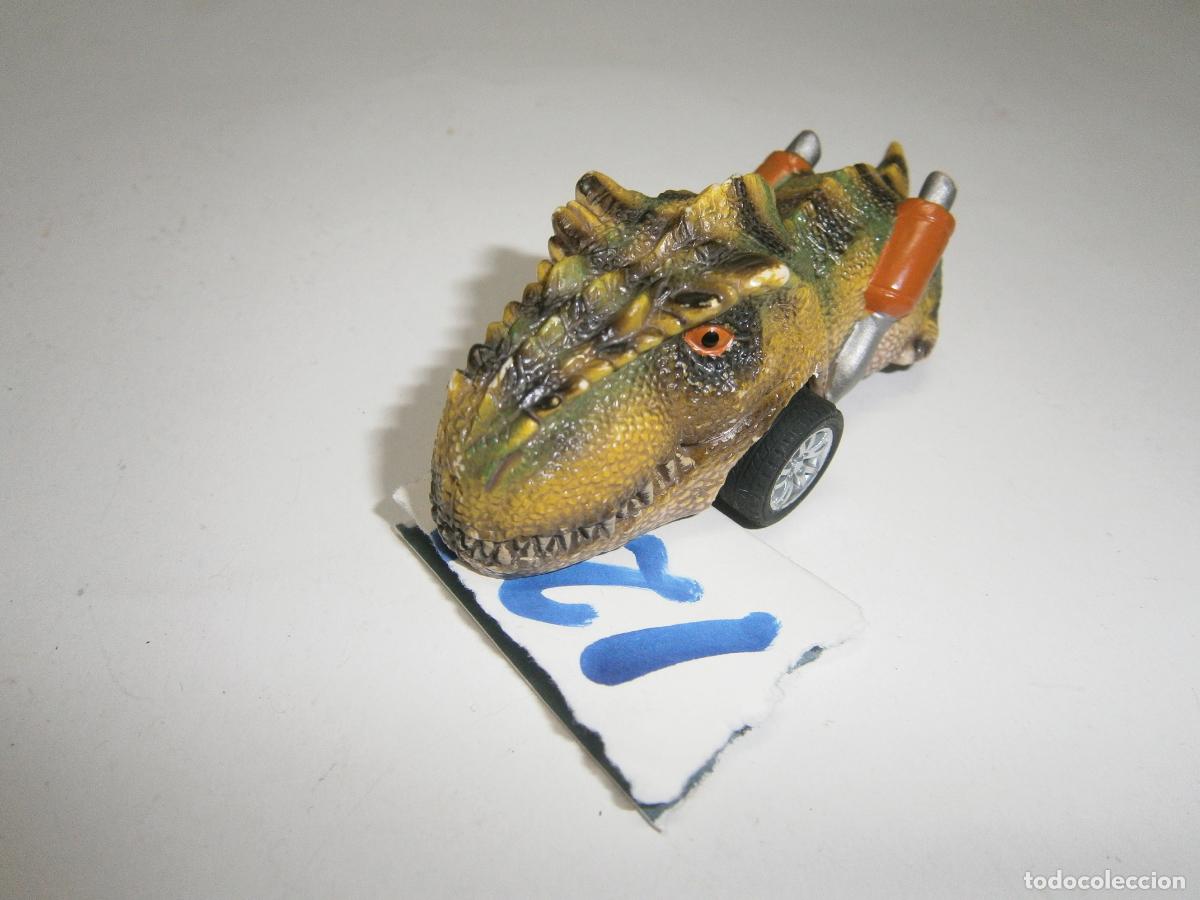 Coches a escala: COCHE DINOSAURIO TIRANOSAURIO REX