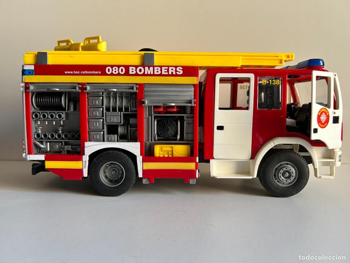 Coches a escala: Cami&oacute;n Bomberos de Barcelona MAJORETTE