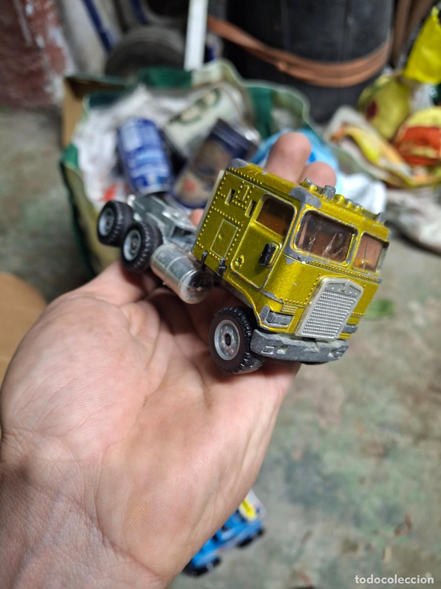 Coches a escala: Antiguo cami&oacute;n americano juguete maqueta escala SIKU made in Germany Die Cast - Metal