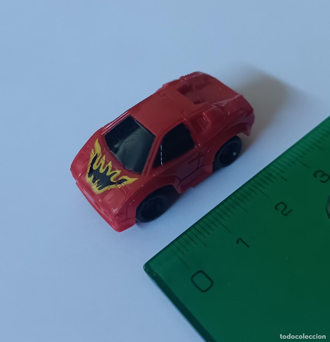 Coches a escala: coche majorette majorete majoret amarillo miniatura mini cochecito vehiculo carreras rojo
