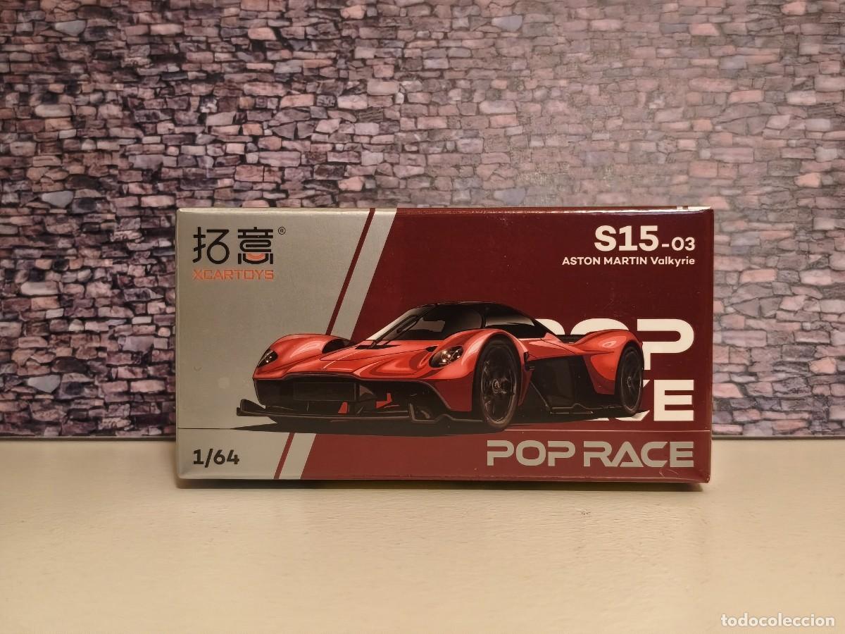 Coches a escala: Aston Martin Valkyrie 2021 . PopRace 1/64. Leer bien descripci&oacute;n