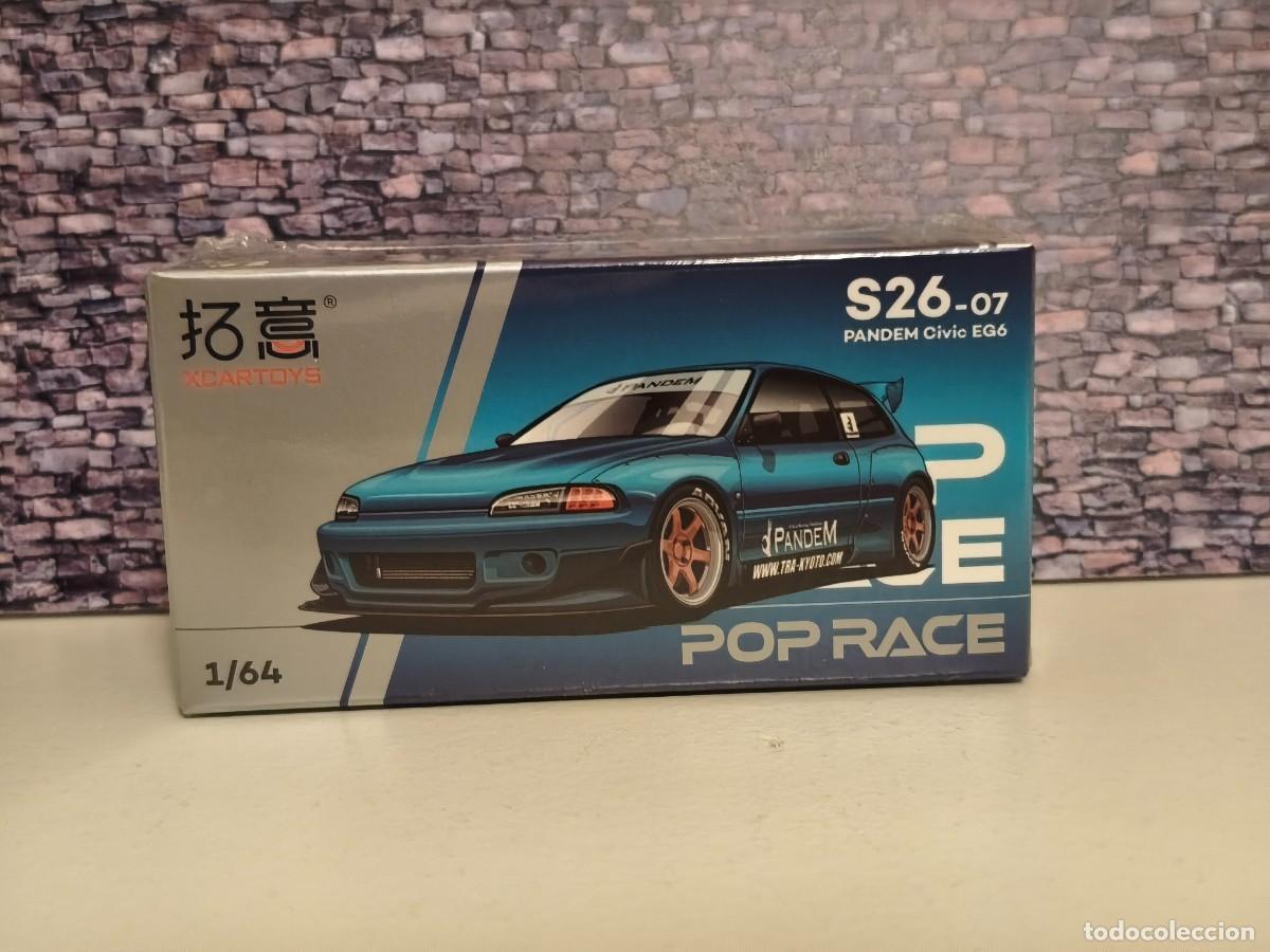 Coches a escala: Honda Civic Type R (EG6) 1991 Pandem. PopRace 1/64. Leer bien descripci&oacute;n
