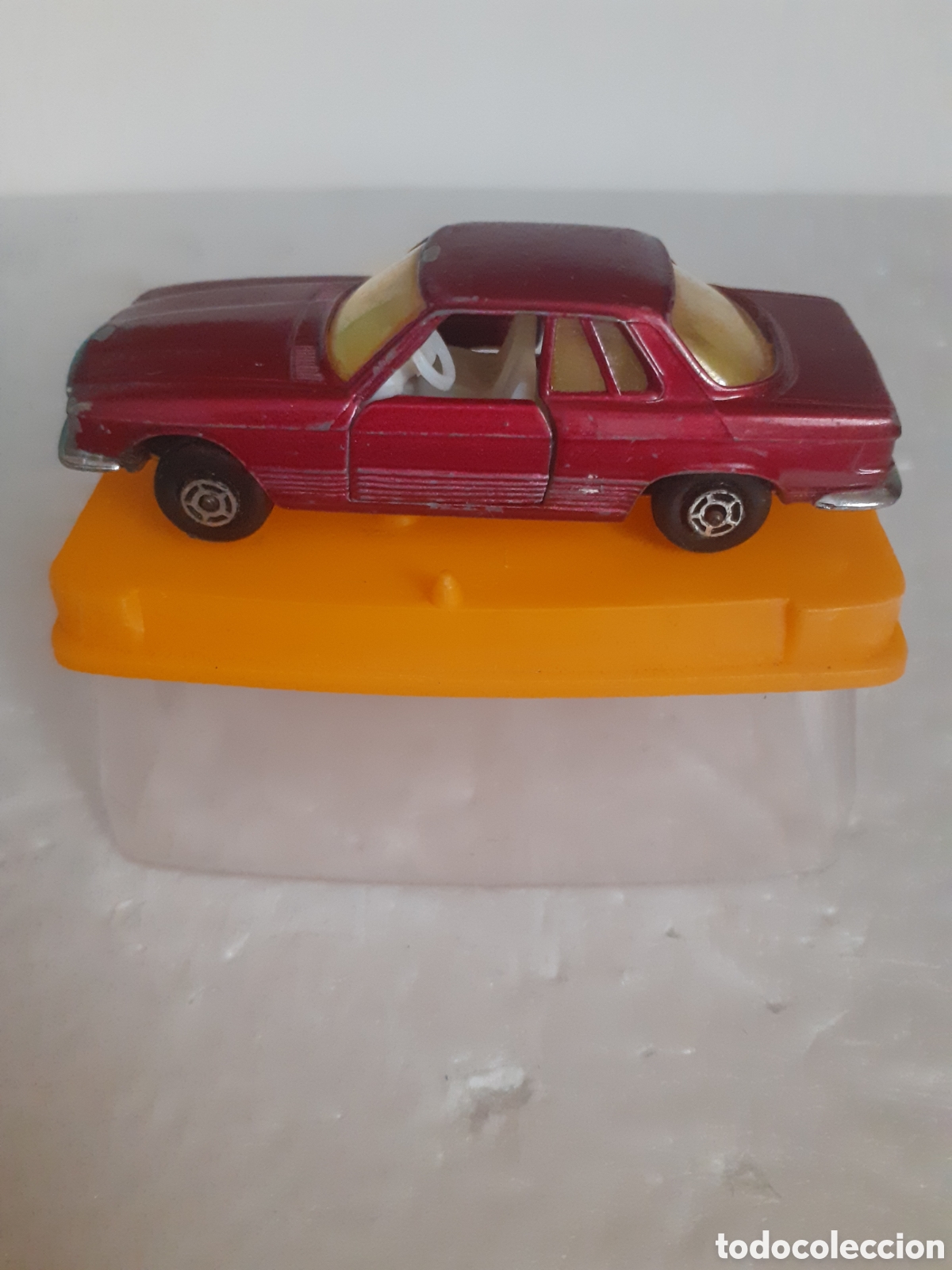 Coches a escala: GUISVAL MERCEDES 350 SL GRANATE EN CAJA