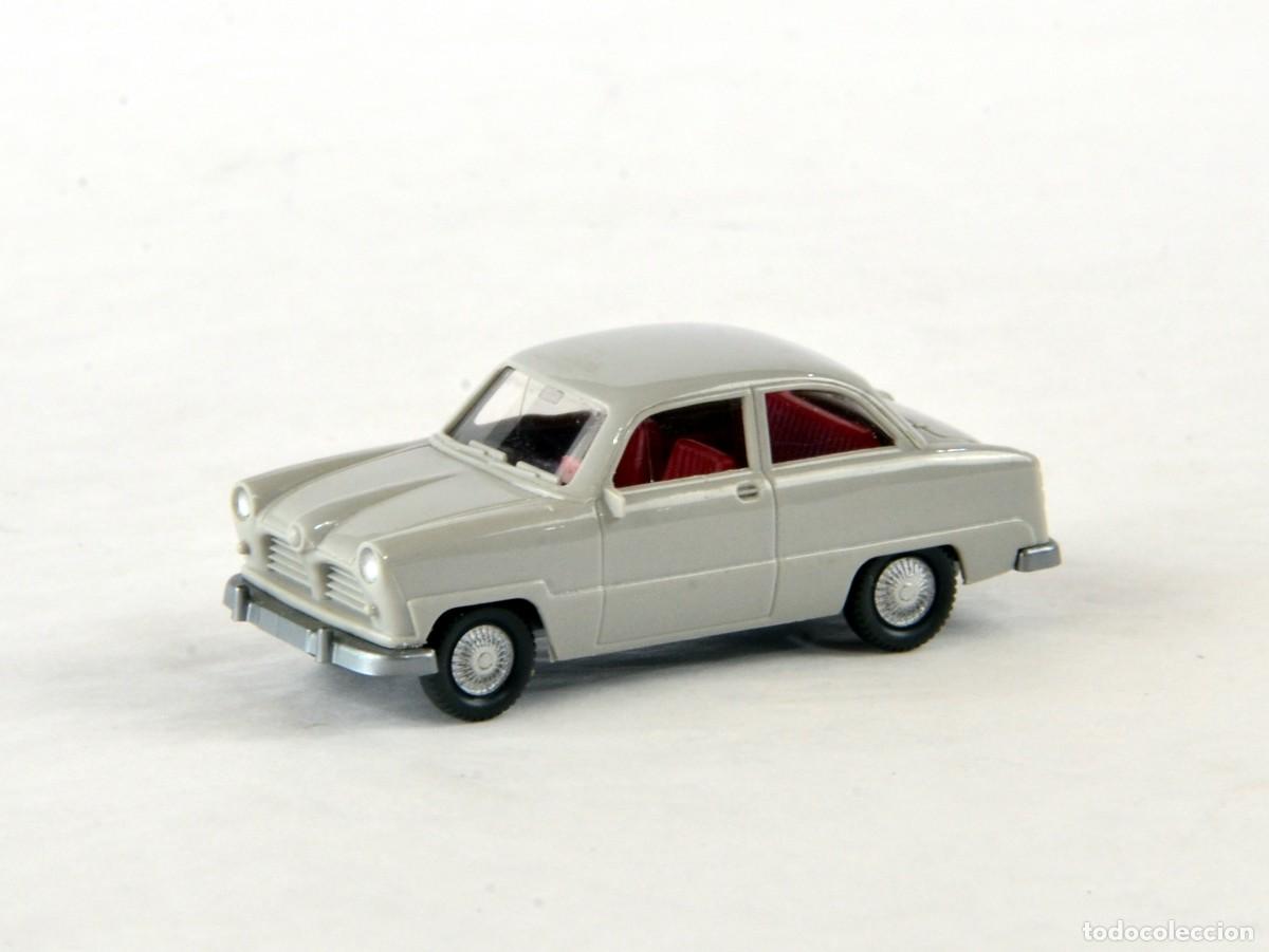 Coches a escala: Wiking Escala 1:87 H0 Ford Taunus 12M P1 Gris