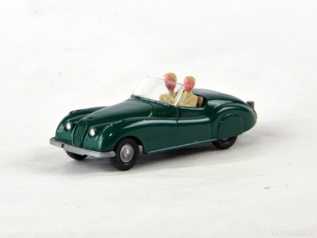 Coches a escala: Wiking Escala 1:87 H0 Jaguar Sport XK120 Verde