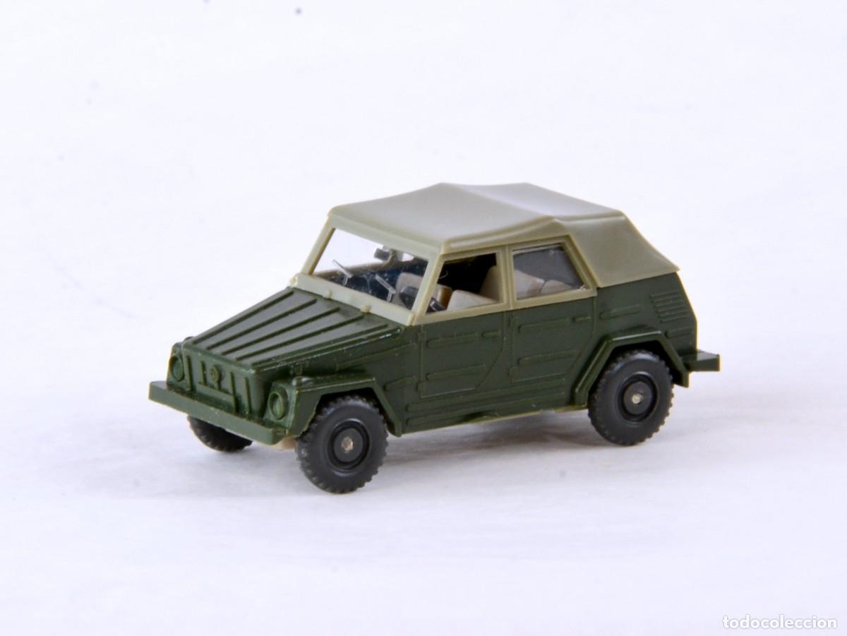 Voitures &agrave; l'&eacute;chelle: Wiking Escala 1:87 H0 Antiguo VW Volkswagen 181 Militar 1972 - 84 Verde