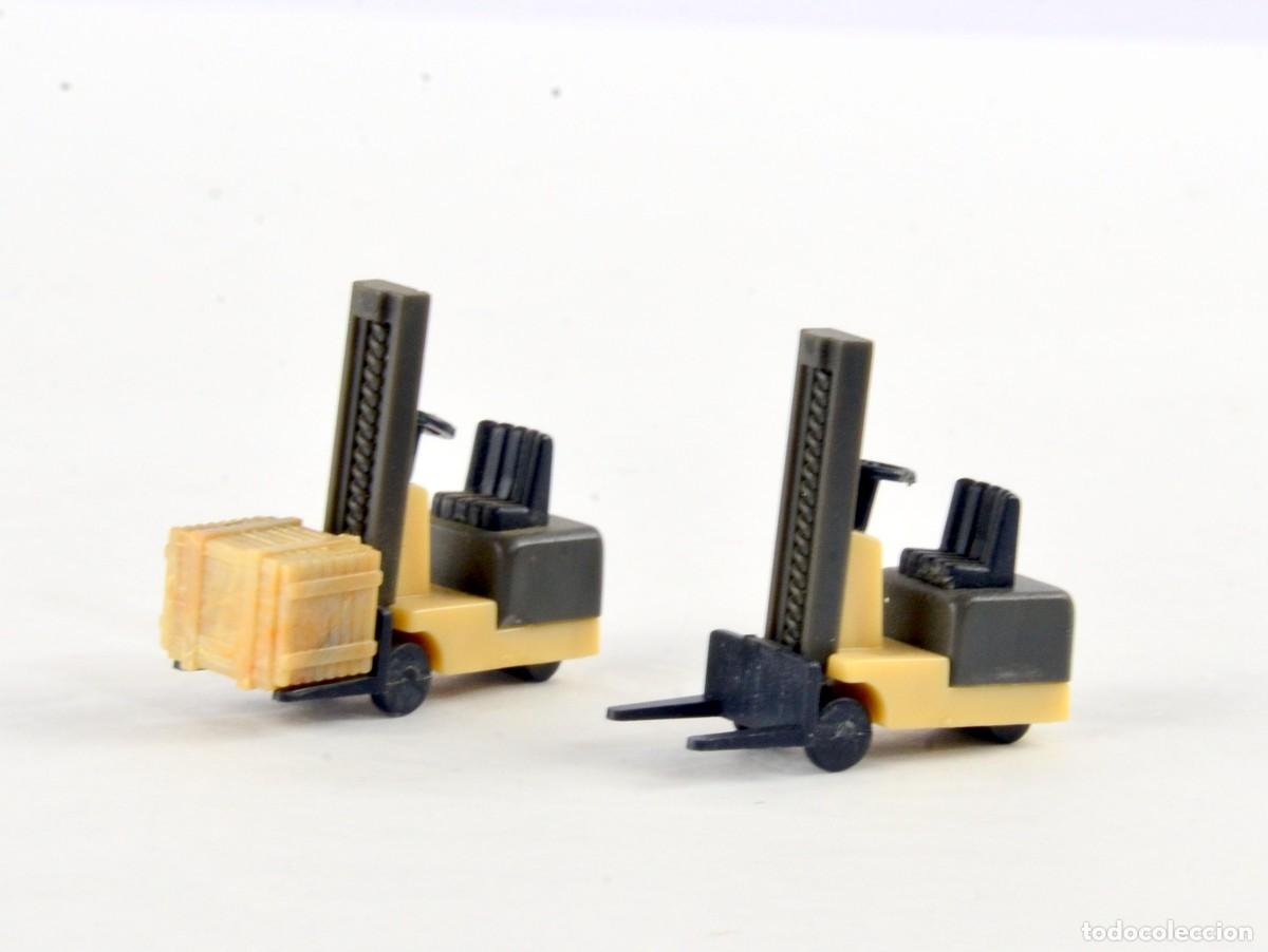 Coches a escala: Escala 1:87 H0 Dos Carretillas Elevadoras