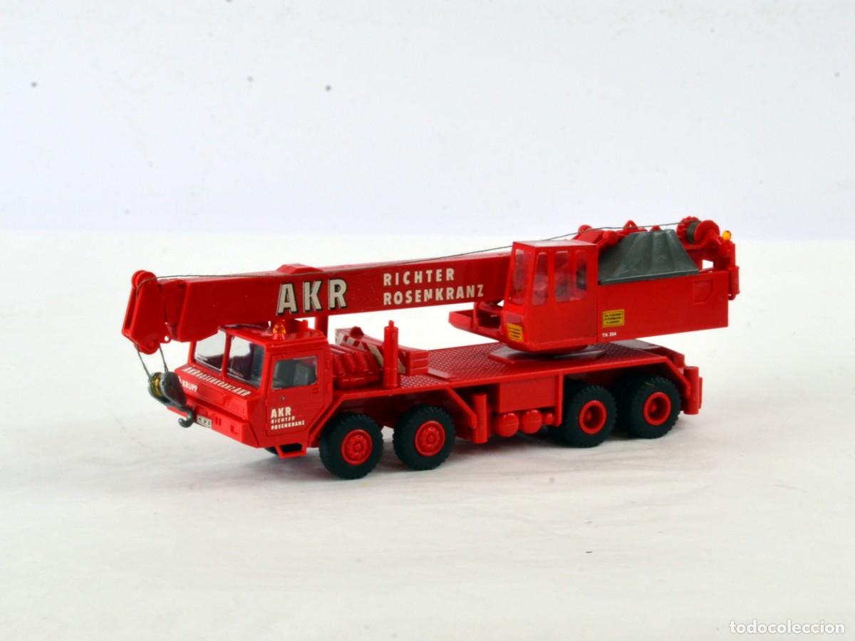 Coches a escala: Preiser Escala 1:87 H0 Gr&uacute;a Krupp 3t GMT AKR Richter Rosenkranz