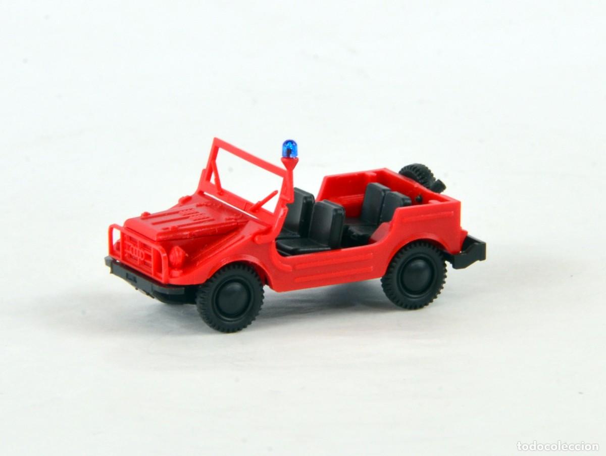 Coches a escala: Roco Escala 1:87 H0 Auto Union DKW Munga Bomberos