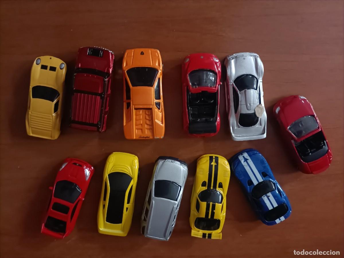 Coches a escala: LOTE 11 COCHES MAISTO. LAMBORGHINI, MERCEDES, AUDI, DODGE, TOYOTA, HUMMERO, VOLKSWAGEN, JAGUAR.