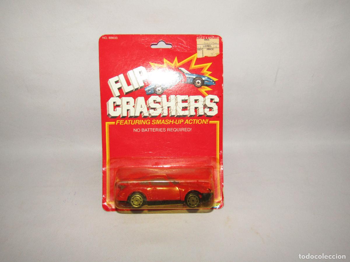 Coches a escala: Antiguo Autom&oacute;vil Serie FLIP CRASHERS de KENNER Made in Hong Kong del A&ntilde;o 1984
