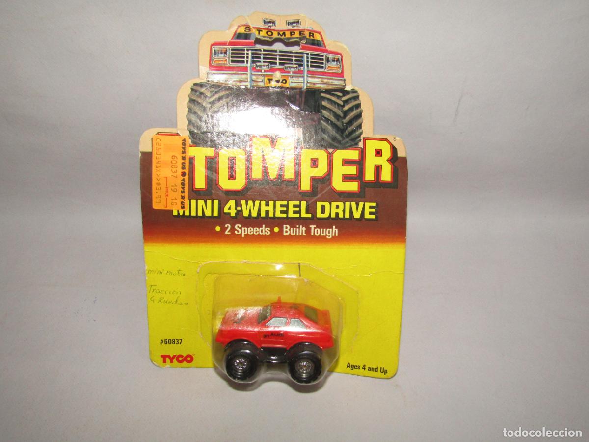 Coches a escala: Antiguo Bl&iacute;ster MINI 4-WHEEL DRIVE de TYCO del A&ntilde;o 1987
