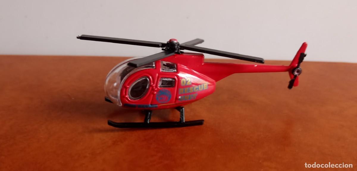 Coches a escala: Miniatura Helicop&eacute;tero de resgate