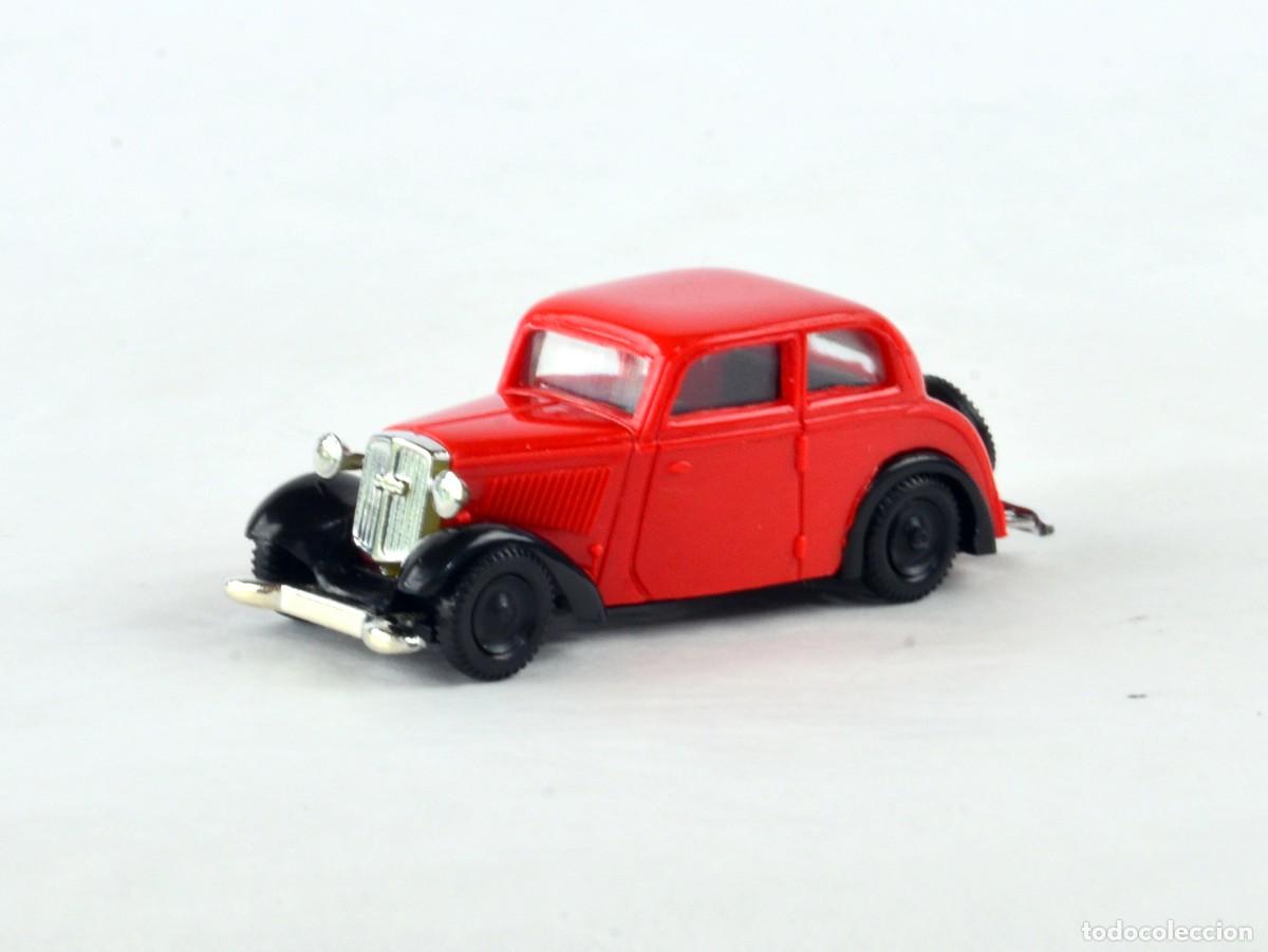 Coches a escala: Brekina Escala 1:87 H0 DKW F7 Meisterklasse Rojo Impecable con Caja