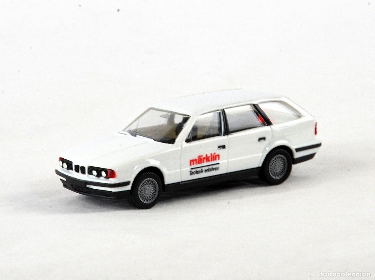 Coches a escala: Herpa Escala 1:87 H0 BMW 525i Touring con Enganche M&auml;rklin