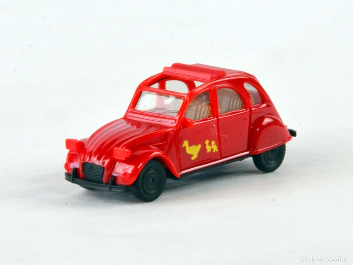 Coches a escala: Herpa Escala H0 1:87 Citro&euml;n 2CV Rojo