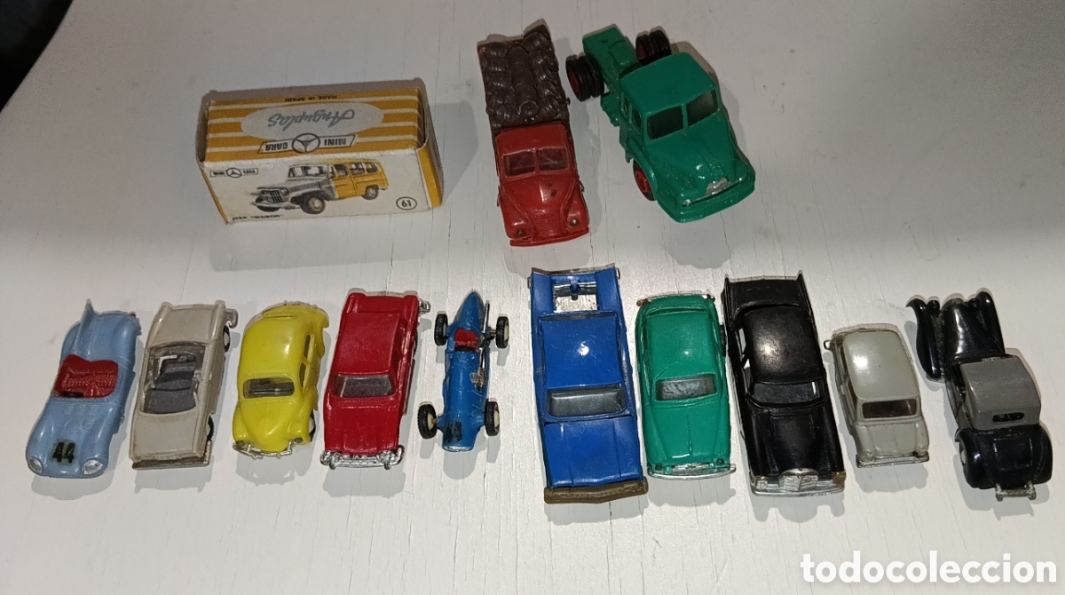 Coches a escala: LOTE 13 VEH&Iacute;CULOS ANGUPLAS MINI CARS