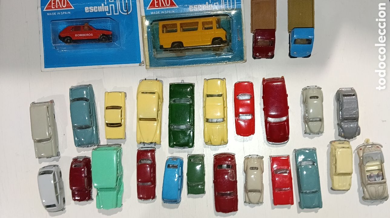 Coches a escala: LOTE 26 VEH&Iacute;CULOS EKO