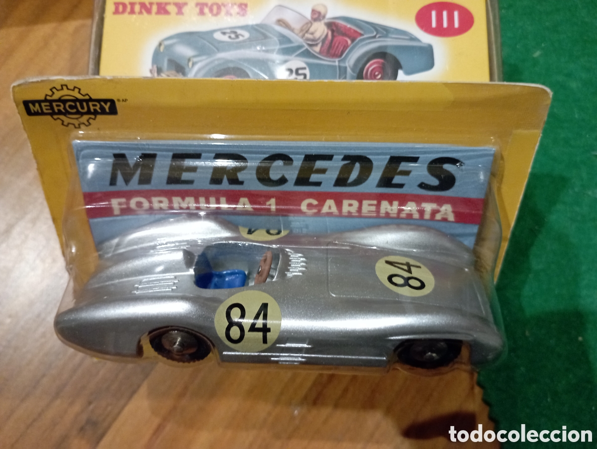 Coches a escala: Mercedes Formula 1 Carenata - Mercury - Hachette - 1:48 Reedicion
