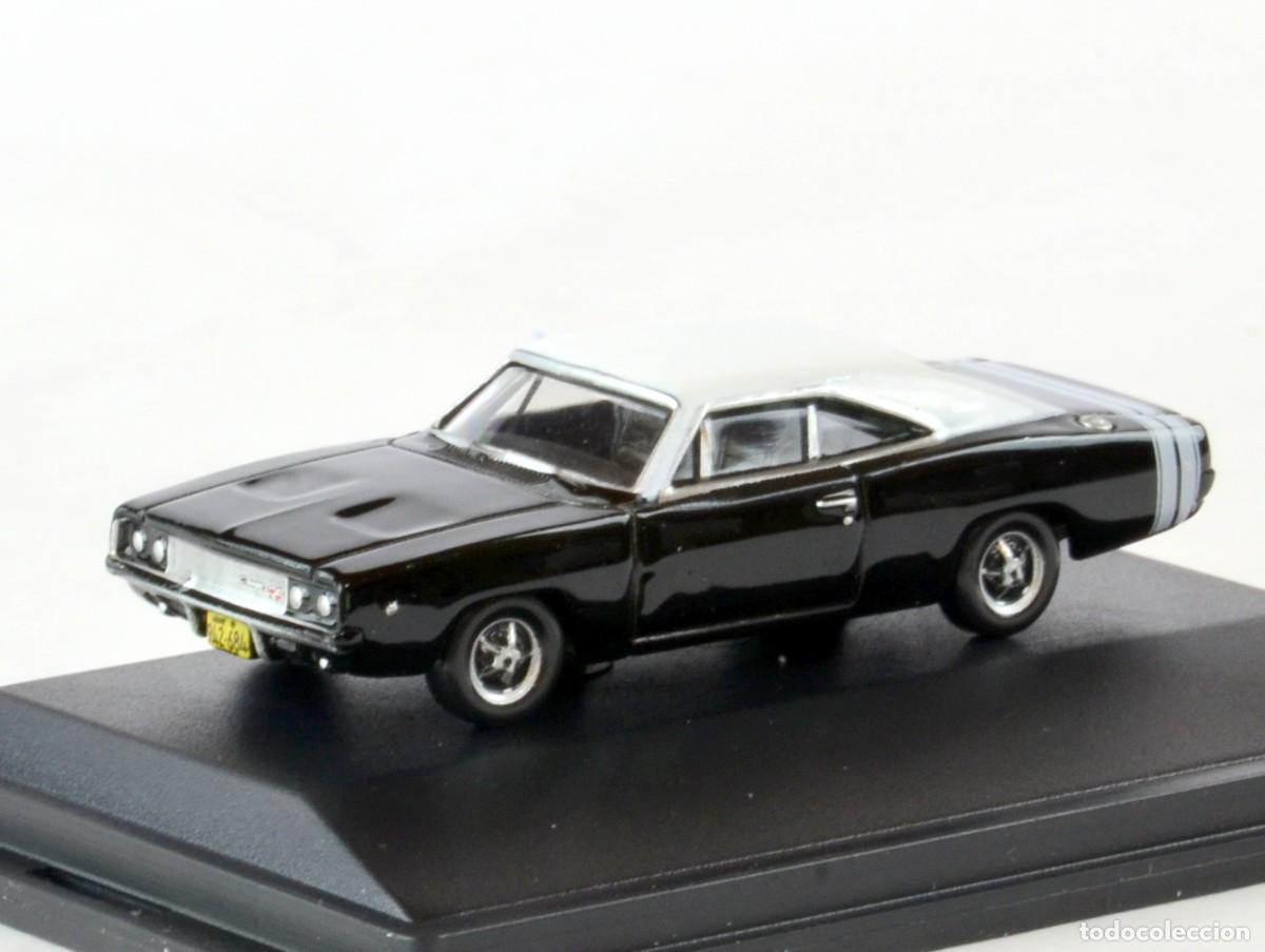 Coches a escala: Oxford Diecast Escala 1:87 H0 Dodge Charger 1968 Impecable con Caja