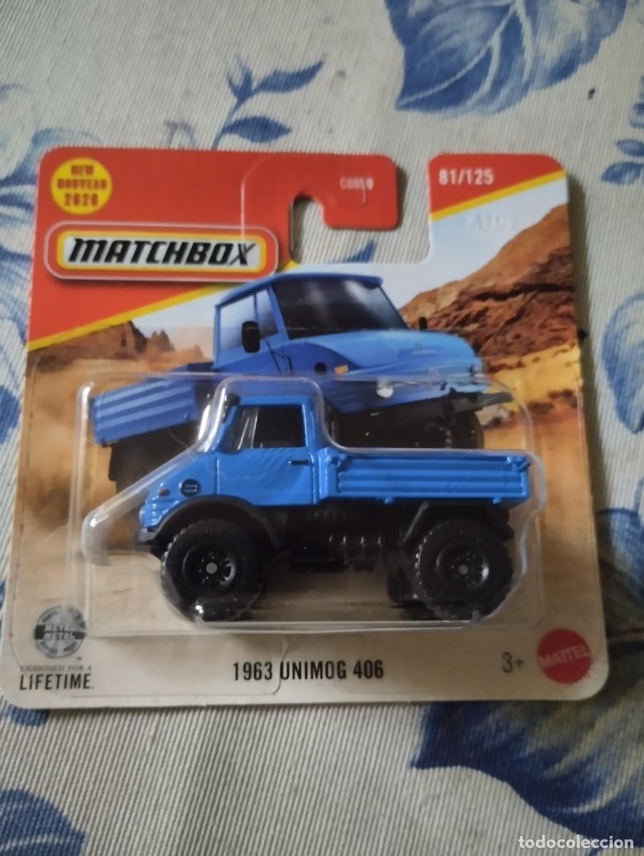 Coches a escala: Matchbox unimog mercedes 406
