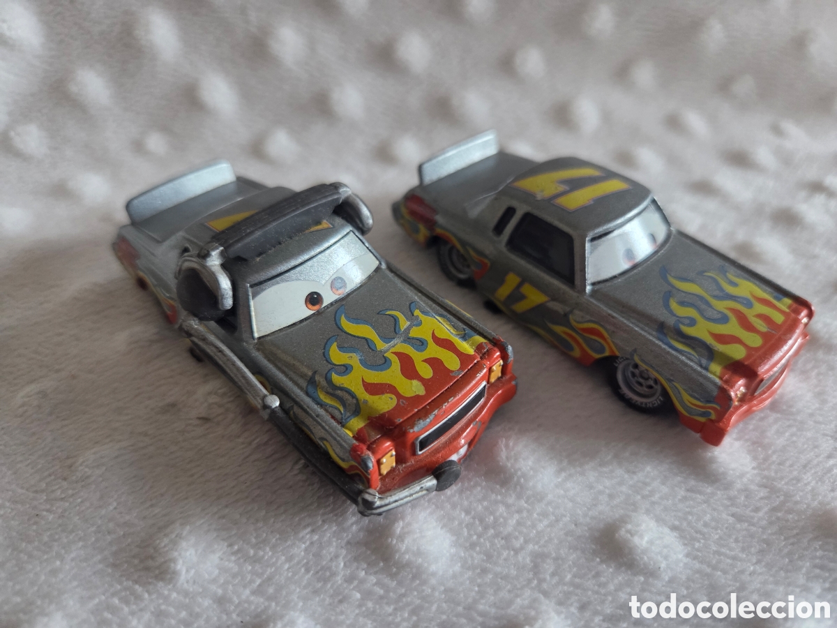 Coches a escala: Lote 2 coches cars disney pixar darrell cartrip