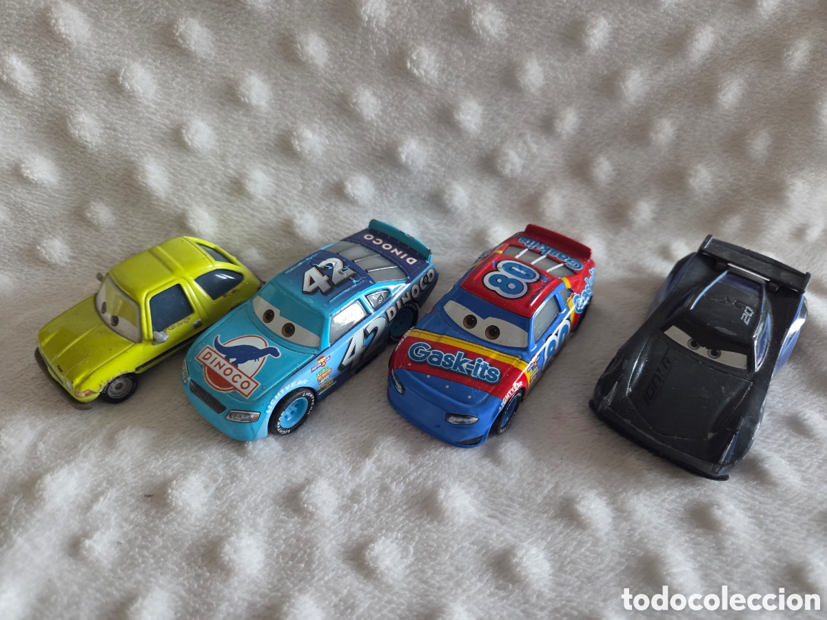 Coches a escala: Lote de 4 coches pelicula disney pixar