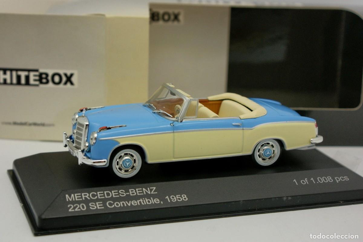 Coches a escala: MERCEDES BENZ 220 SE CONVERTIBLE (A&Ntilde;O 1956). EDICI&Oacute;N LIMITDA A 1.008 MODELOS.