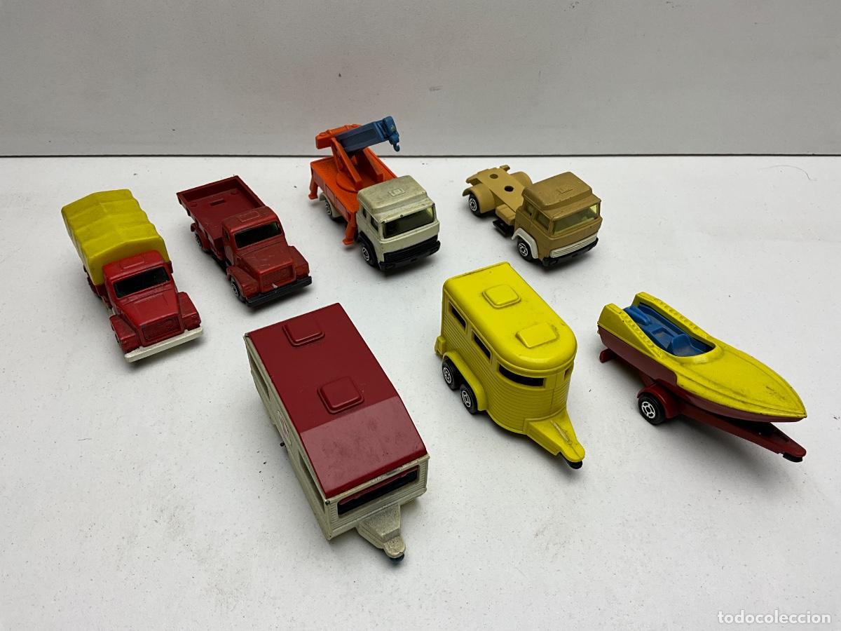 Coches a escala: LOTE DE CAMIONES Y REMOLQUES MARCA GUISVAL - MIRAR FOTOS