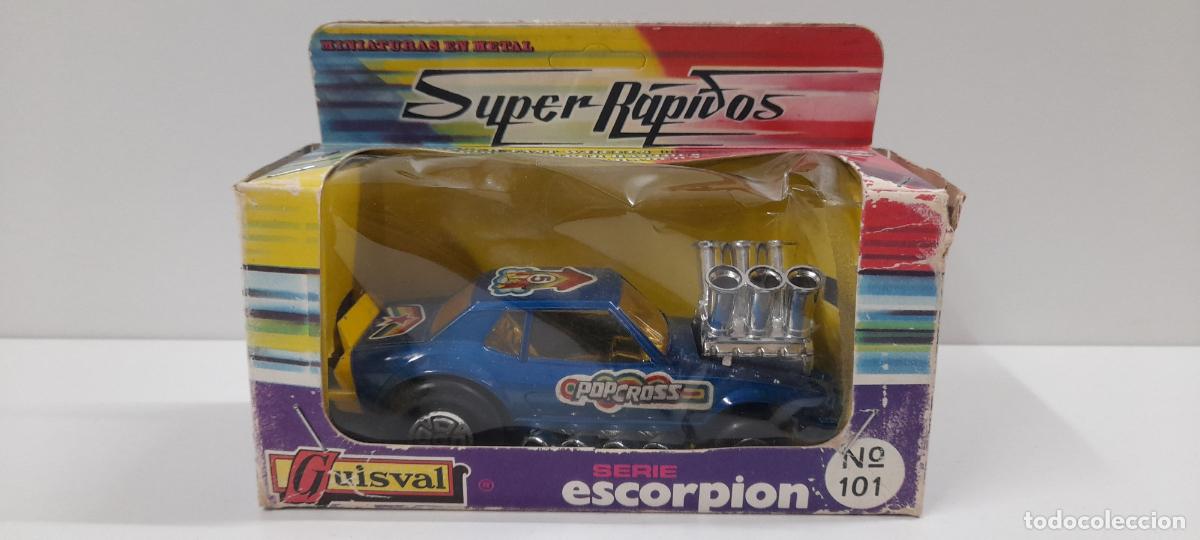 Coches a escala: COCHE FORD MUSTANG II - SUPER RAPIDOS . REALIZADO POR GUISVAL . REF 101 . CAJA ORIGINAL SEGUN FOTOS